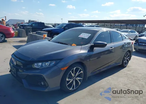 2018 Honda Civic Si z USA, uszkodzony, nr VIN 2HGFC1E55JH708366